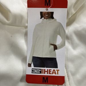 32 Degrees Ladies' Lightweight Shell Jacket Medium Cream NWT